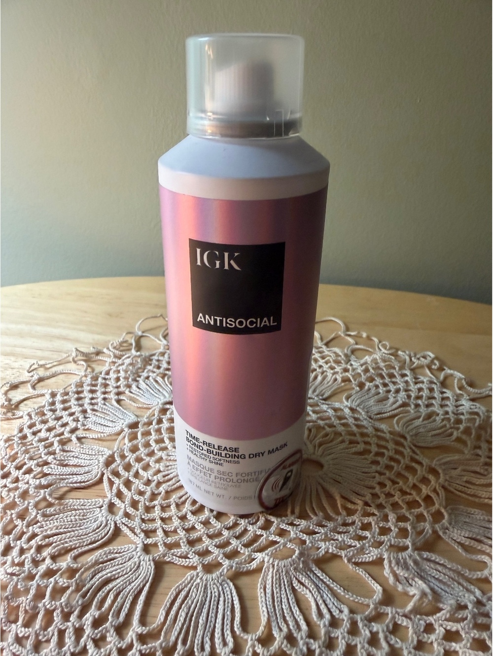IGK Antisocial Time-Release Bond-Building Dry Mask 187ml
